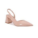 Celestin Glossy Finish Pointed Slingback Pump Heels
