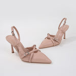 Anderson Crisscross Straps Pump Heels