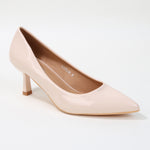 Caitlin Classic Patent Kitten Heel Pumps