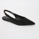 Caitriona Suede Pointed Slingback Flats