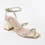 Candy Minimalist Strappy Block Heels