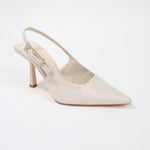 Chrysanthemum Woven Slingback Pump Heels