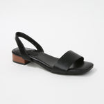 Hero Faux Leather Slingback Heeled Sandals