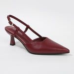Joanna Pointed Toe Slingback Kitten Heels