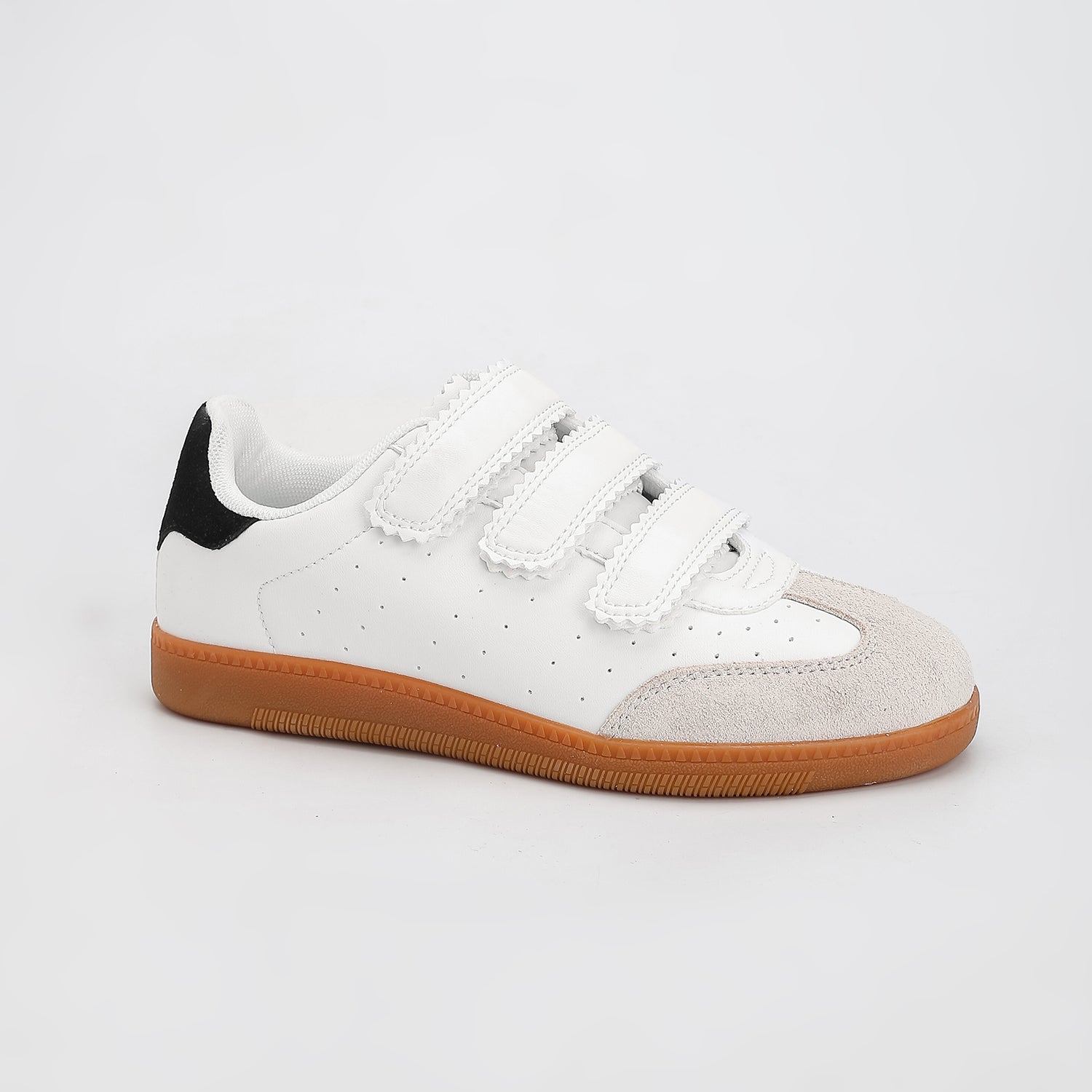 Blake Triple-Strap Gum Sole Sneakers