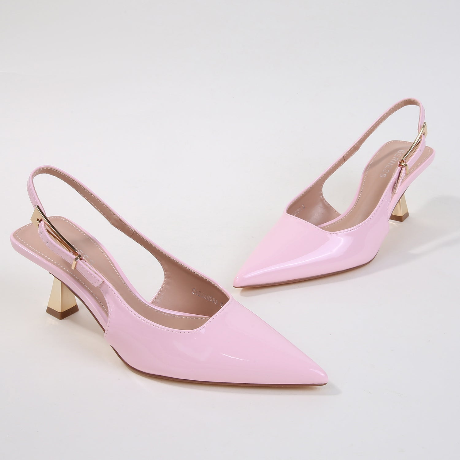Cassandra Patent Slingback Heels