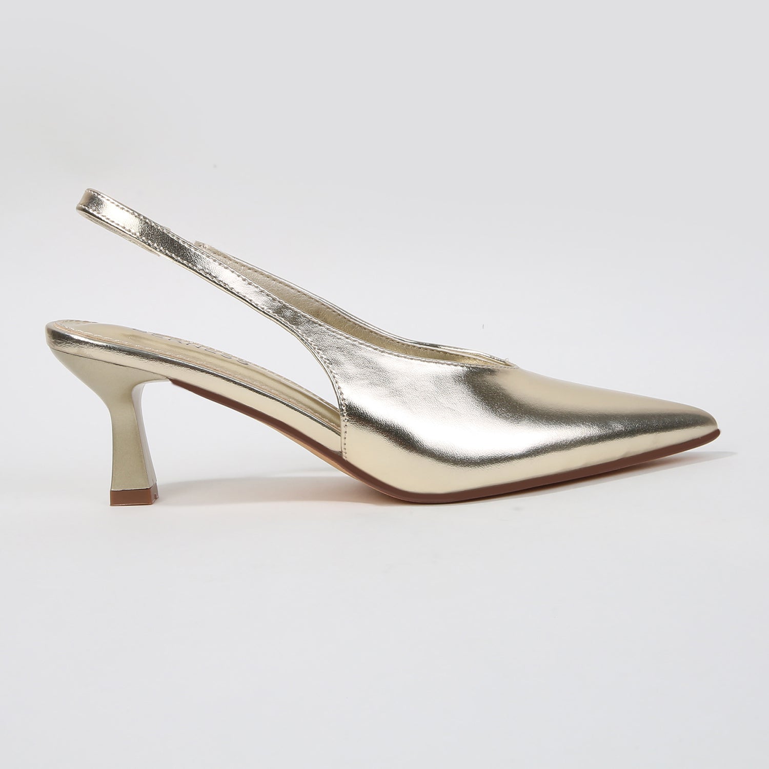 Circe Pointed Toe Slingback Heels