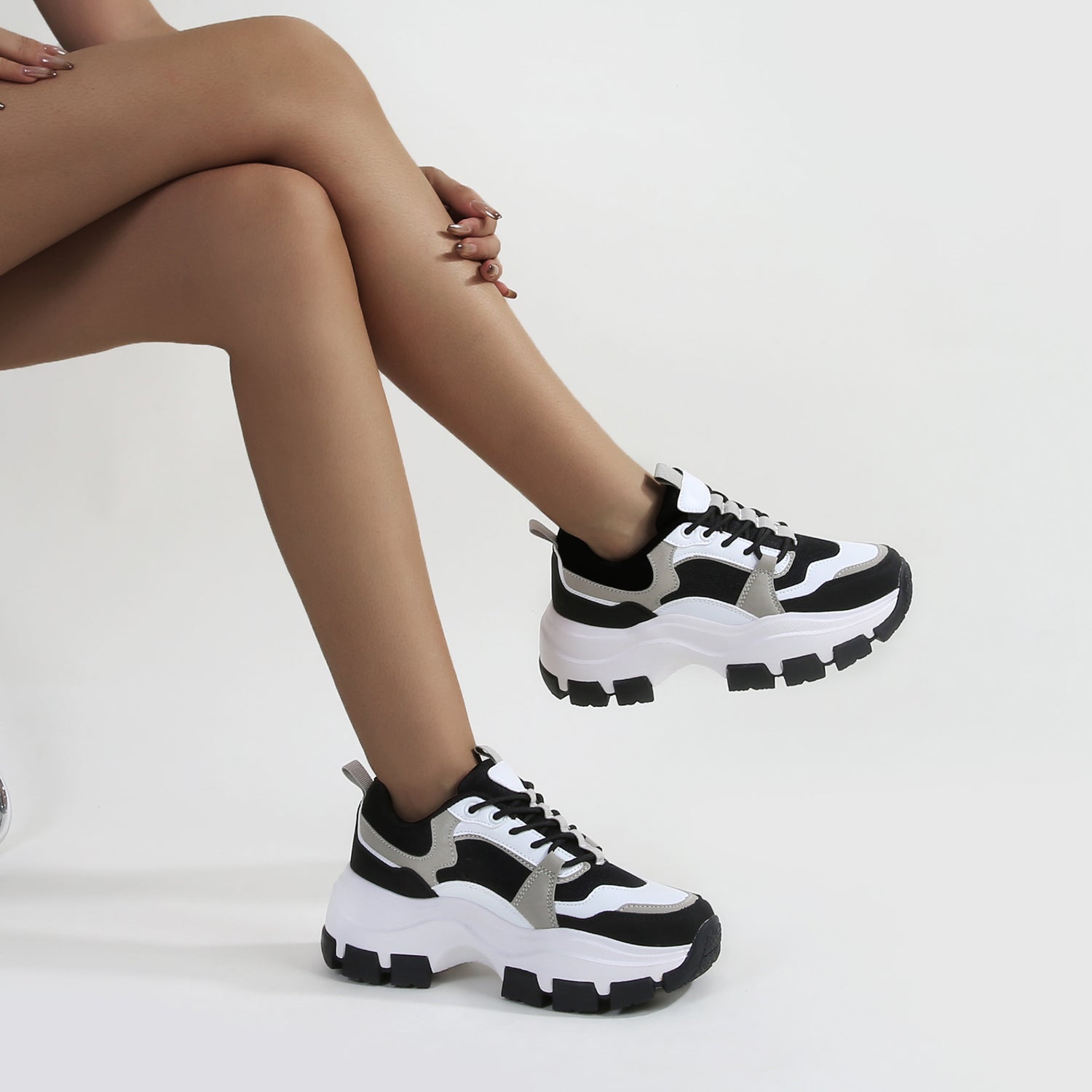 Damian Chunky Sole Platform Sneaker