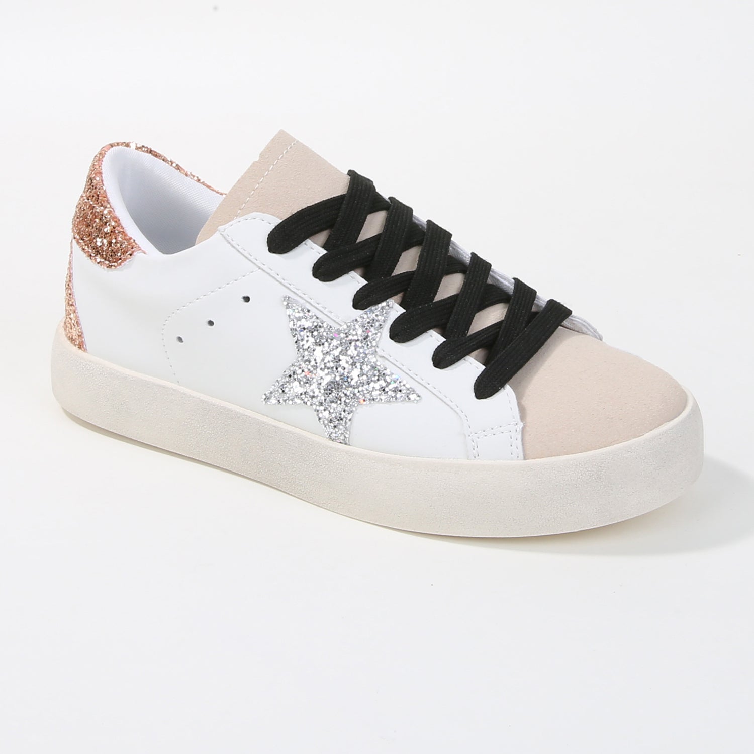 Lillie Glitter Star Fashion Sneakers