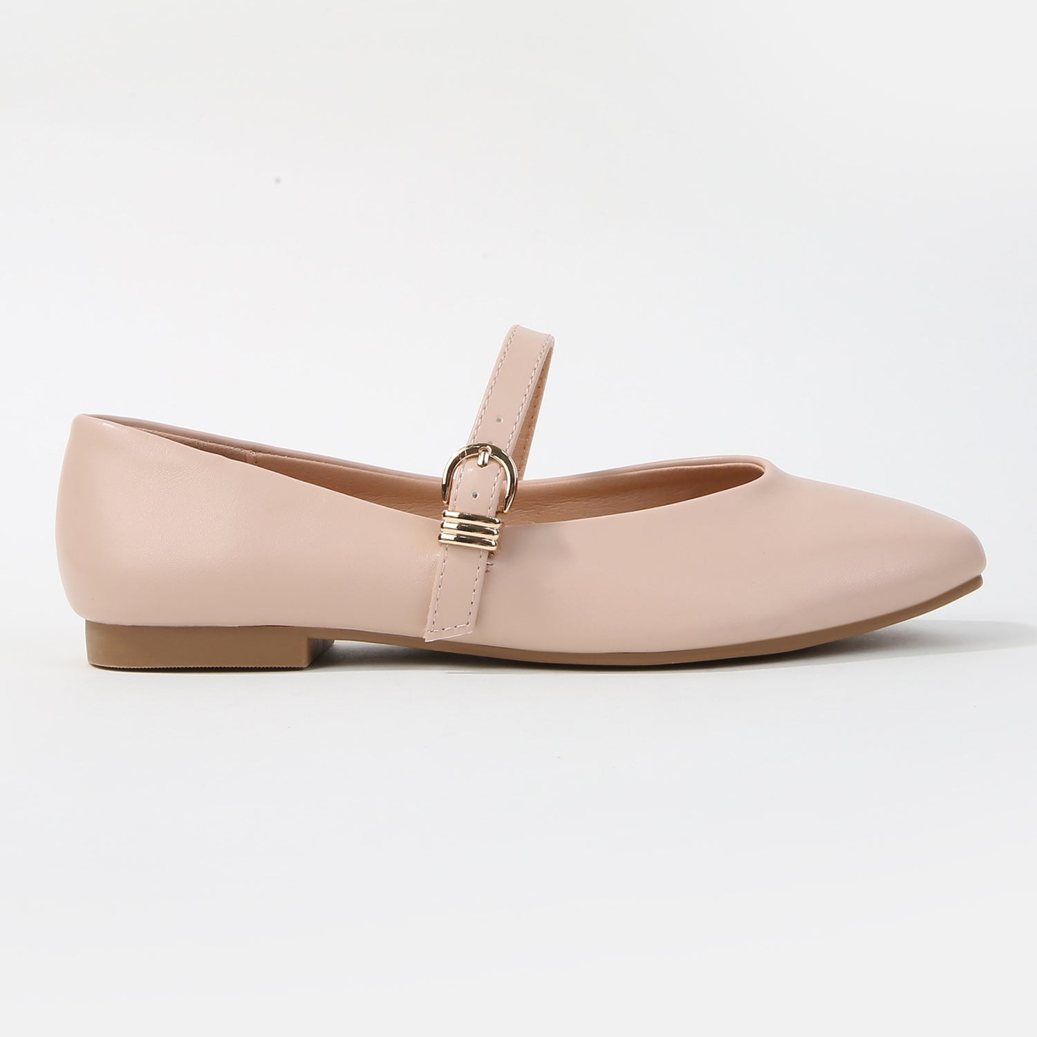 Palmina Mary Jane Ballet Flats with Buckle Strap