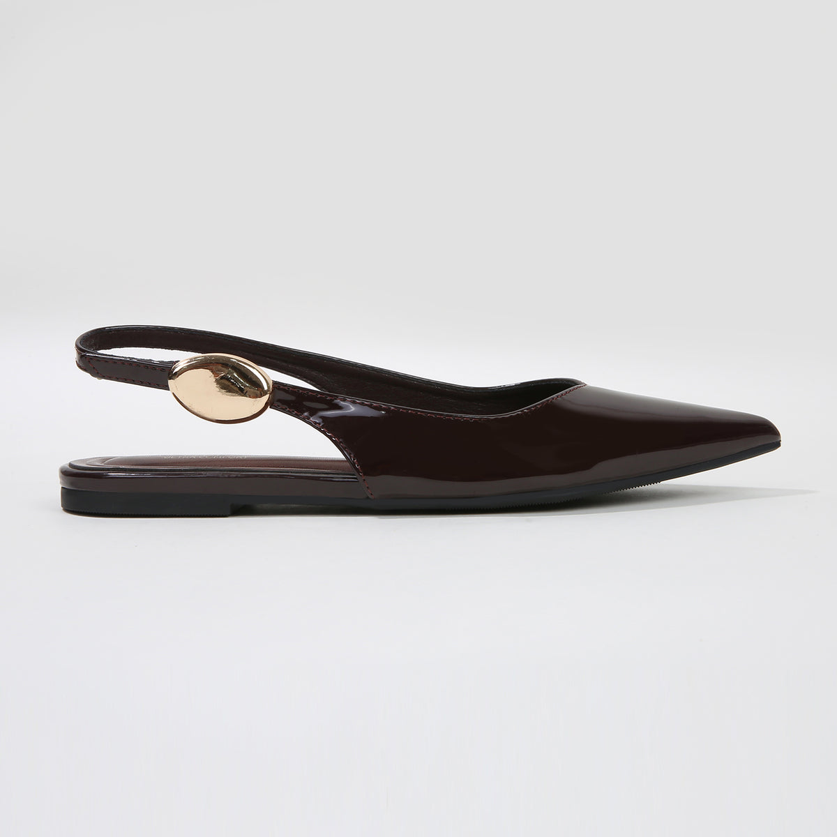 Reed Patent Leather Slingback Flats