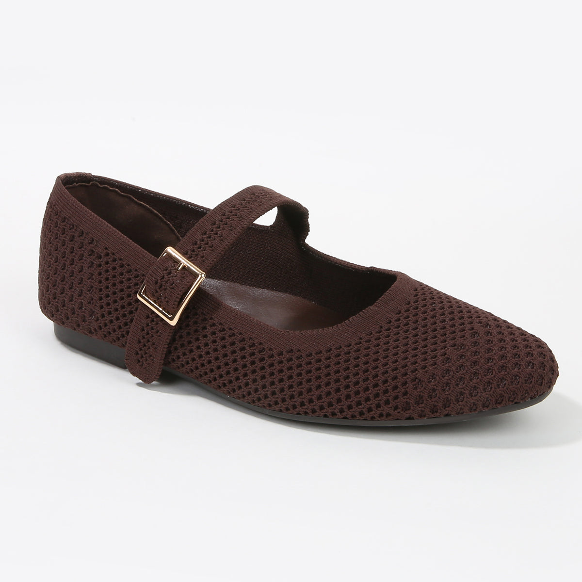 Sawyer Knit Mary Jane Ballet Flats