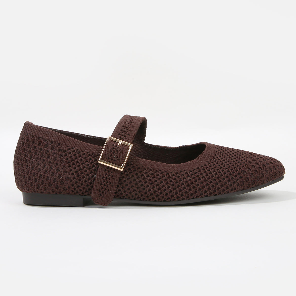 Sawyer Knit Mary Jane Ballet Flats